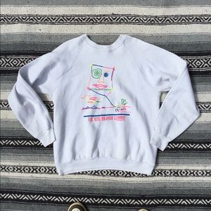 80s Elton John tour merch crewneck